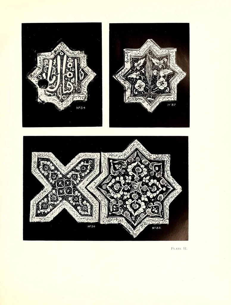 An illustration from Exhibition of Persian art & curios : the collection formed by J.R. Preece, Esq., C.M.G., late H.B.M.'s Consul General at Ispahan, Persia, 1913, leaf 129