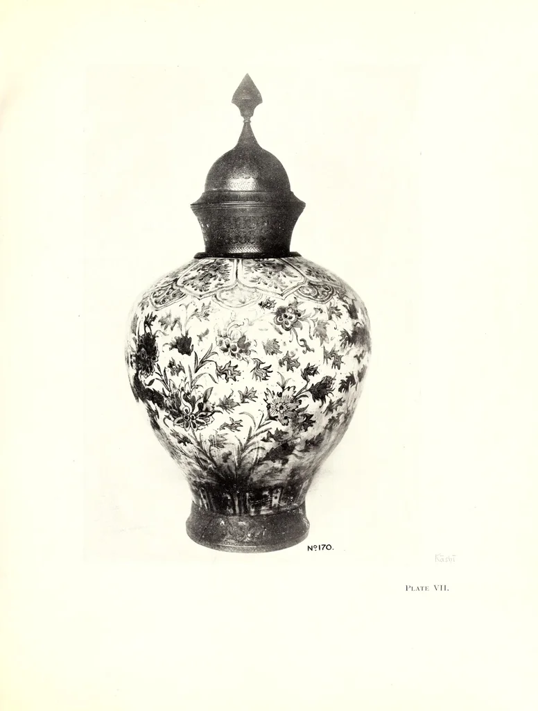 An illustration from Exhibition of Persian art & curios : the collection formed by J.R. Preece, Esq., C.M.G., late H.B.M.'s Consul General at Ispahan, Persia, 1913, leaf 139