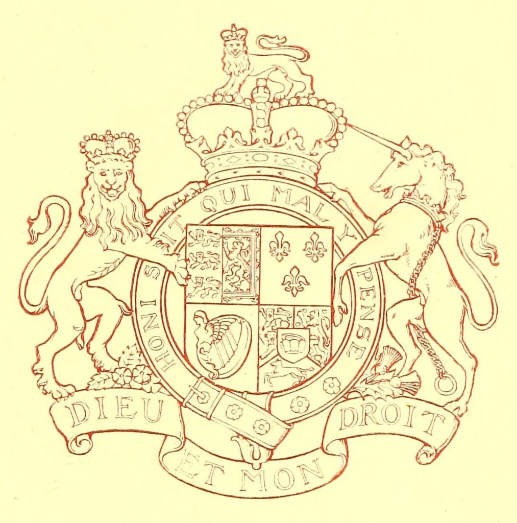 An illustration from Exhibition of the Royal House of Guelph, 1891, leaf 9