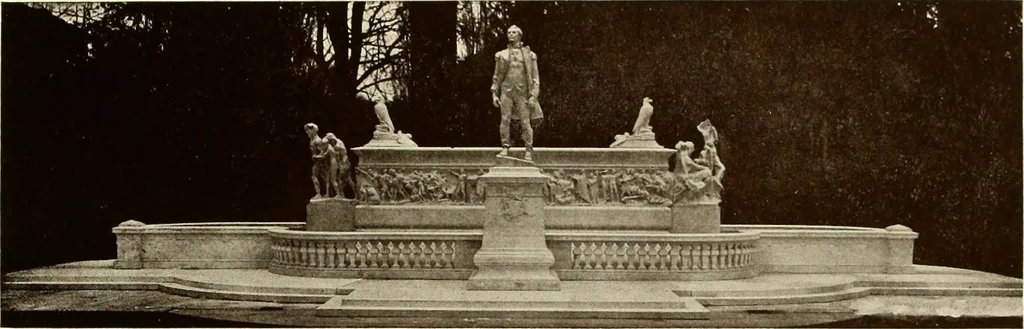 An illustration from Exhibition of the works of the sculptor O'Connor, 1917, leaf 24