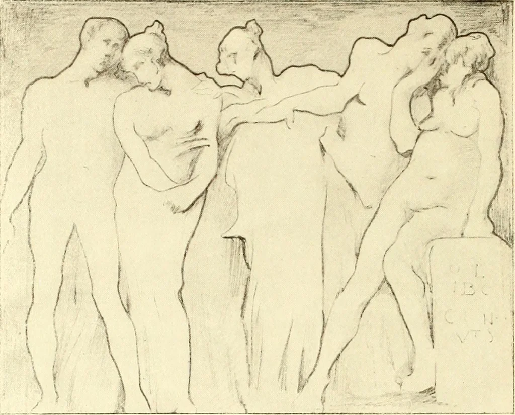 An illustration from Exhibition of the works of the sculptor O'Connor, 1917, leaf 37