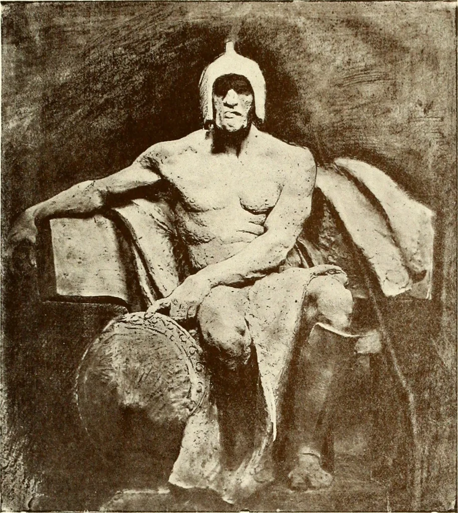 An illustration from Exhibition of the works of the sculptor O'Connor, 1917, leaf 44