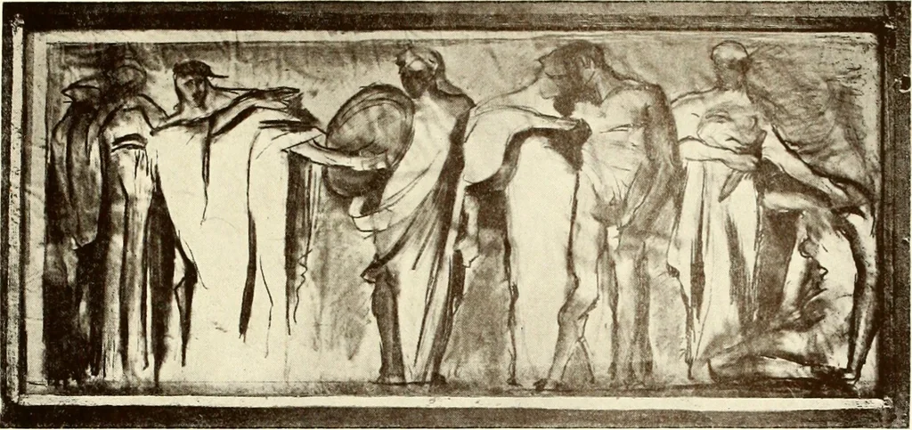 An illustration from Exhibition of the works of the sculptor O'Connor, 1917, leaf 50