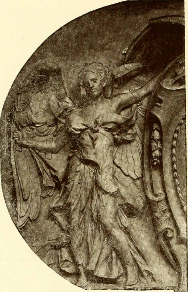 An illustration from Exhibition of the works of the sculptor O'Connor, 1917, leaf 55