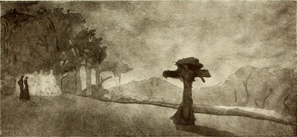 An illustration from Exhibition of the works of the sculptor O'Connor, 1917, leaf 56
