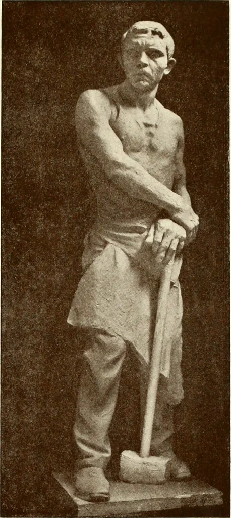 An illustration from Exhibition of the works of the sculptor O'Connor, 1917, leaf 58