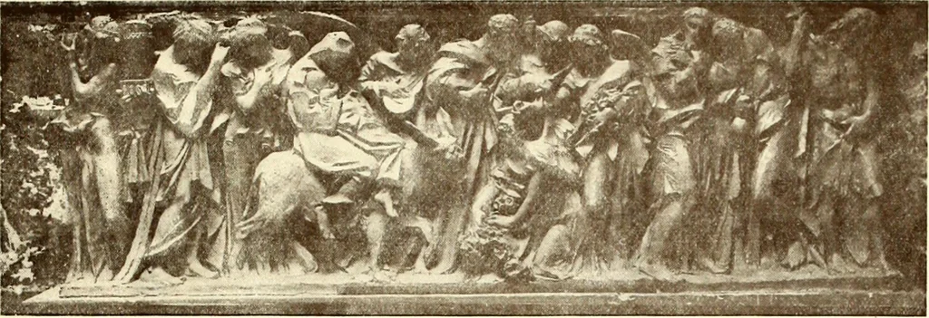 An illustration from Exhibition of the works of the sculptor O'Connor, 1917, leaf 74