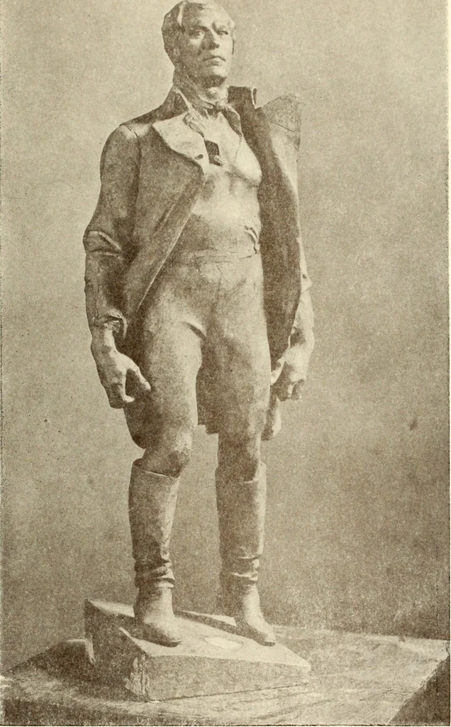 An illustration from Exhibition of the works of the sculptor O'Connor, 1917, leaf 76
