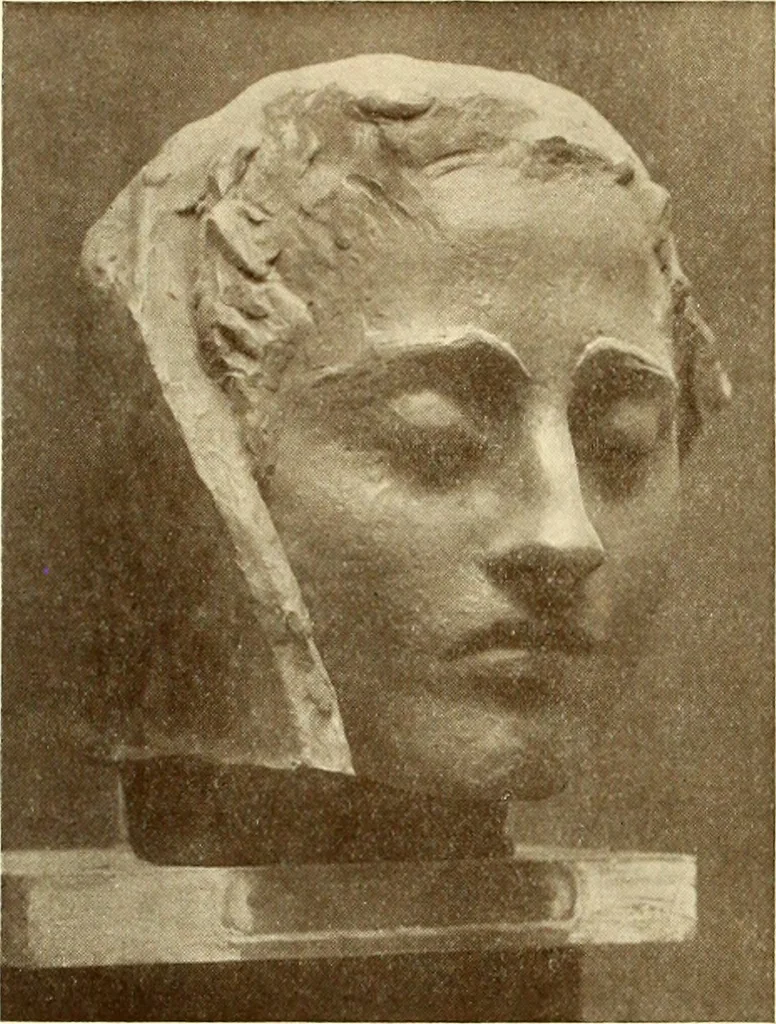 An illustration from Exhibition of the works of the sculptor O'Connor, 1917, leaf 81