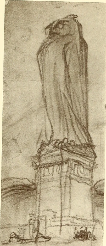 An illustration from Exhibition of the works of the sculptor O'Connor, 1917, leaf 86