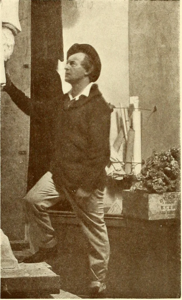 An illustration from Exhibition of the works of the sculptor O'Connor, 1917, leaf 9