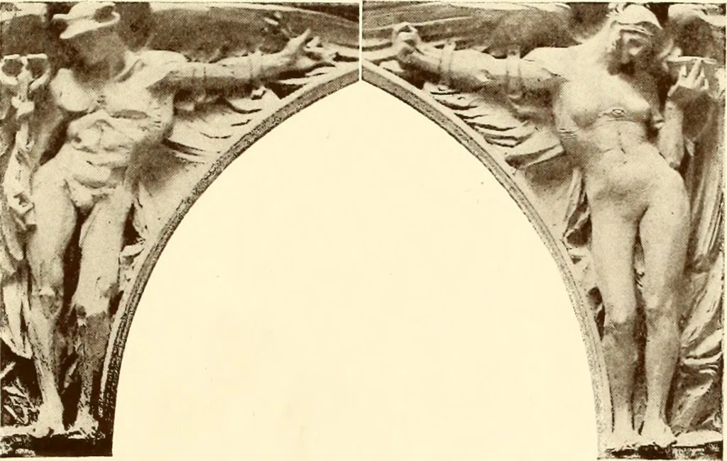 An illustration from Exhibition of the works of the sculptor O'Connor, 1917, leaf 94