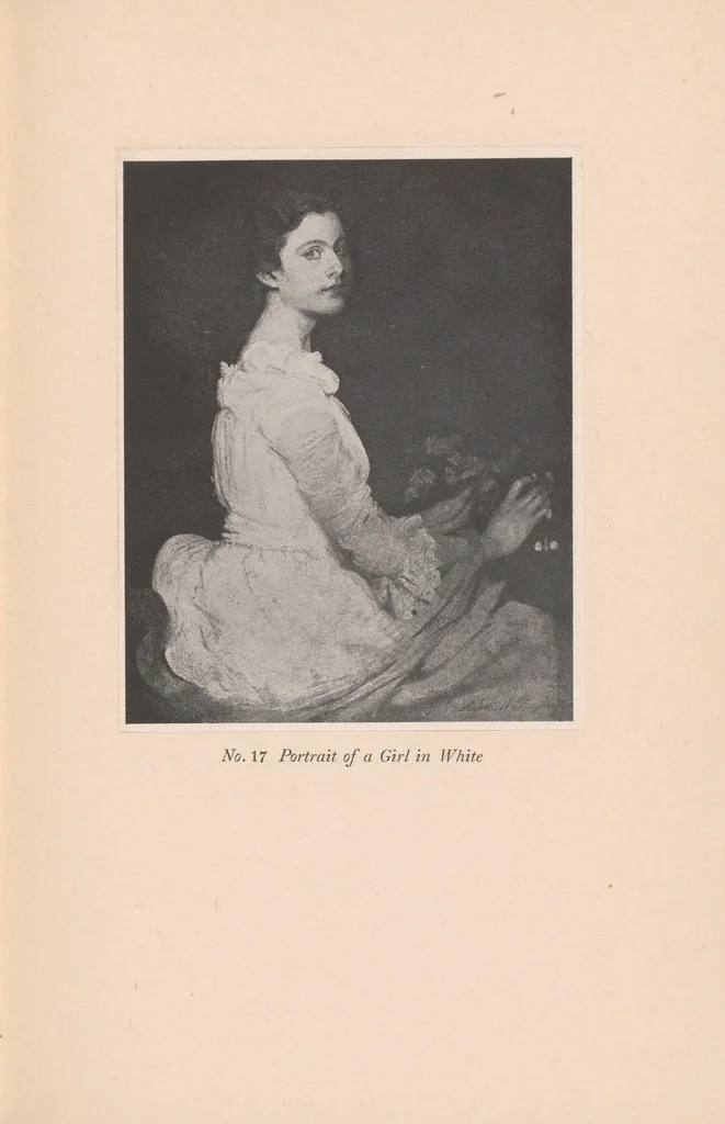 An illustration from Exhibition of paintings by Abbott H. Thayer held at Carnegie Institute, Pittsburgh, April 24-June 30, 1919, leaf 39