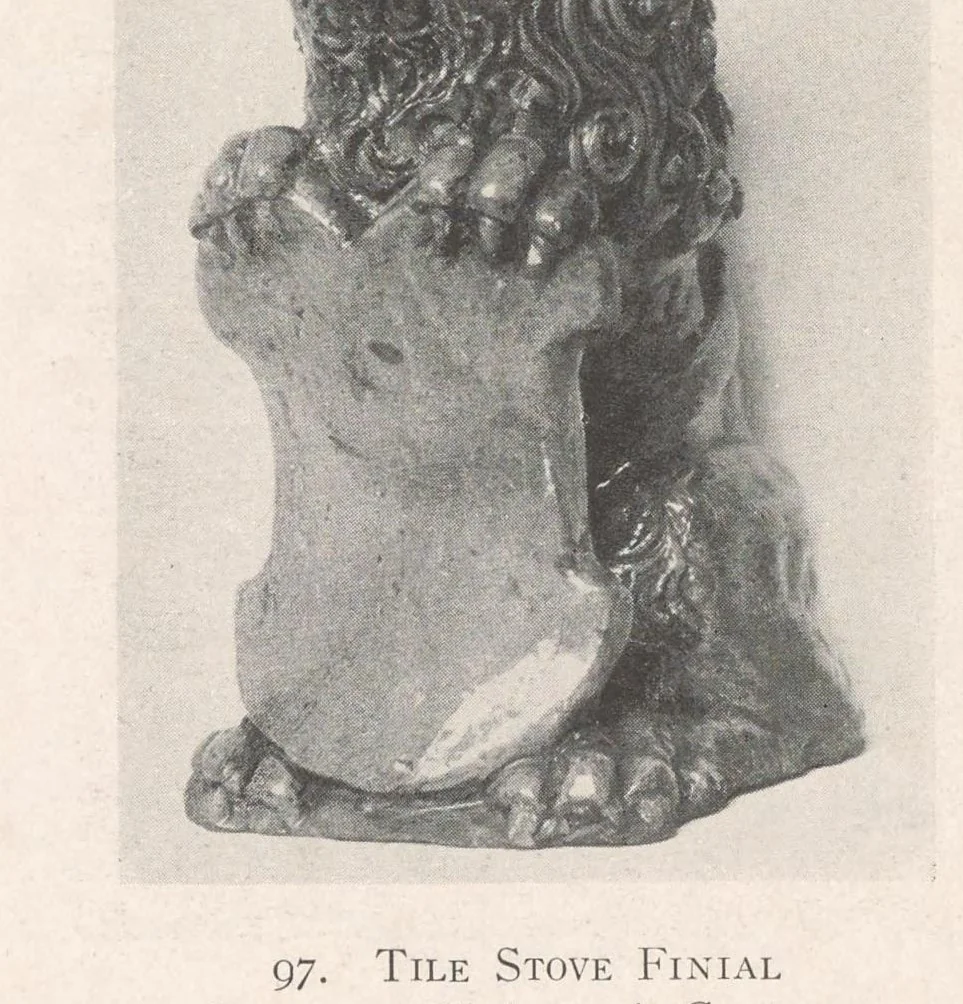 An illustration from Exhibition of tiles, 1915, leaf 42