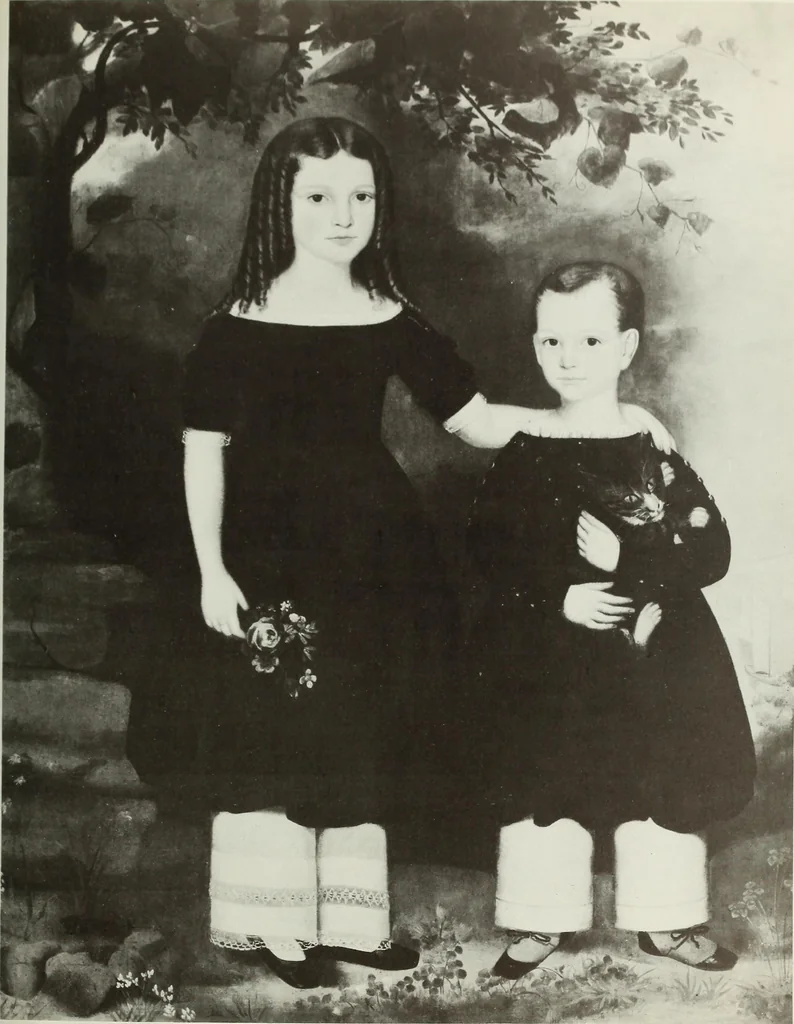 An illustration from An exhibit of American painting, 1815-1865 : from the M. and M. Karolik Collection at the Museum of Fine Arts, Boston, 1900, leaf 11