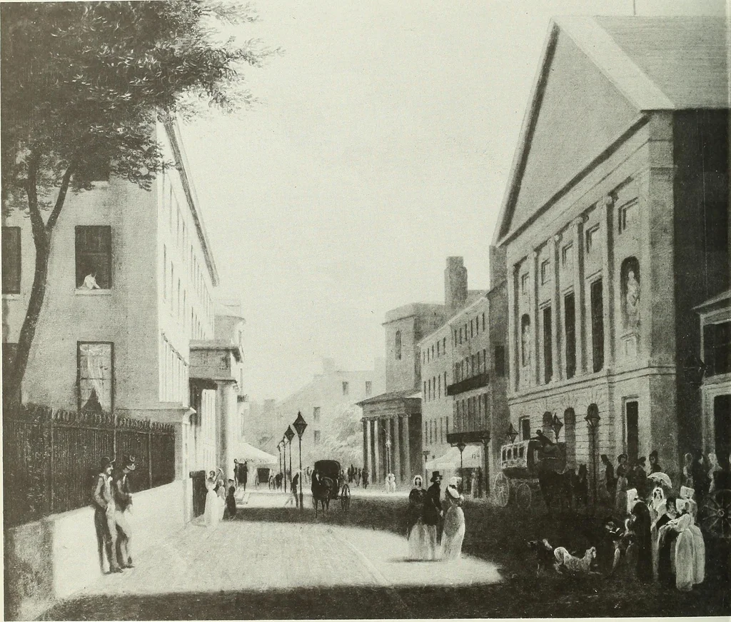 An illustration from An exhibit of American painting, 1815-1865 : from the M. and M. Karolik Collection at the Museum of Fine Arts, Boston, 1900, leaf 12