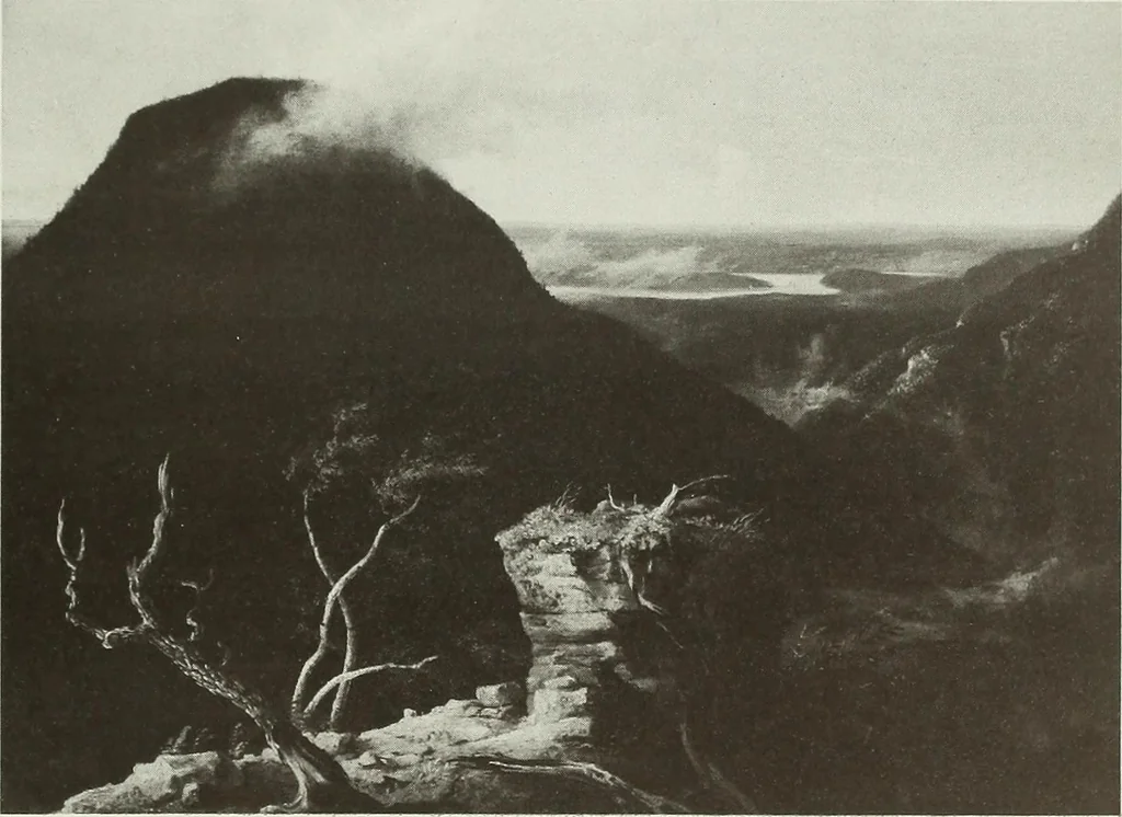 An illustration from An exhibit of American painting, 1815-1865 : from the M. and M. Karolik Collection at the Museum of Fine Arts, Boston, 1900, leaf 9