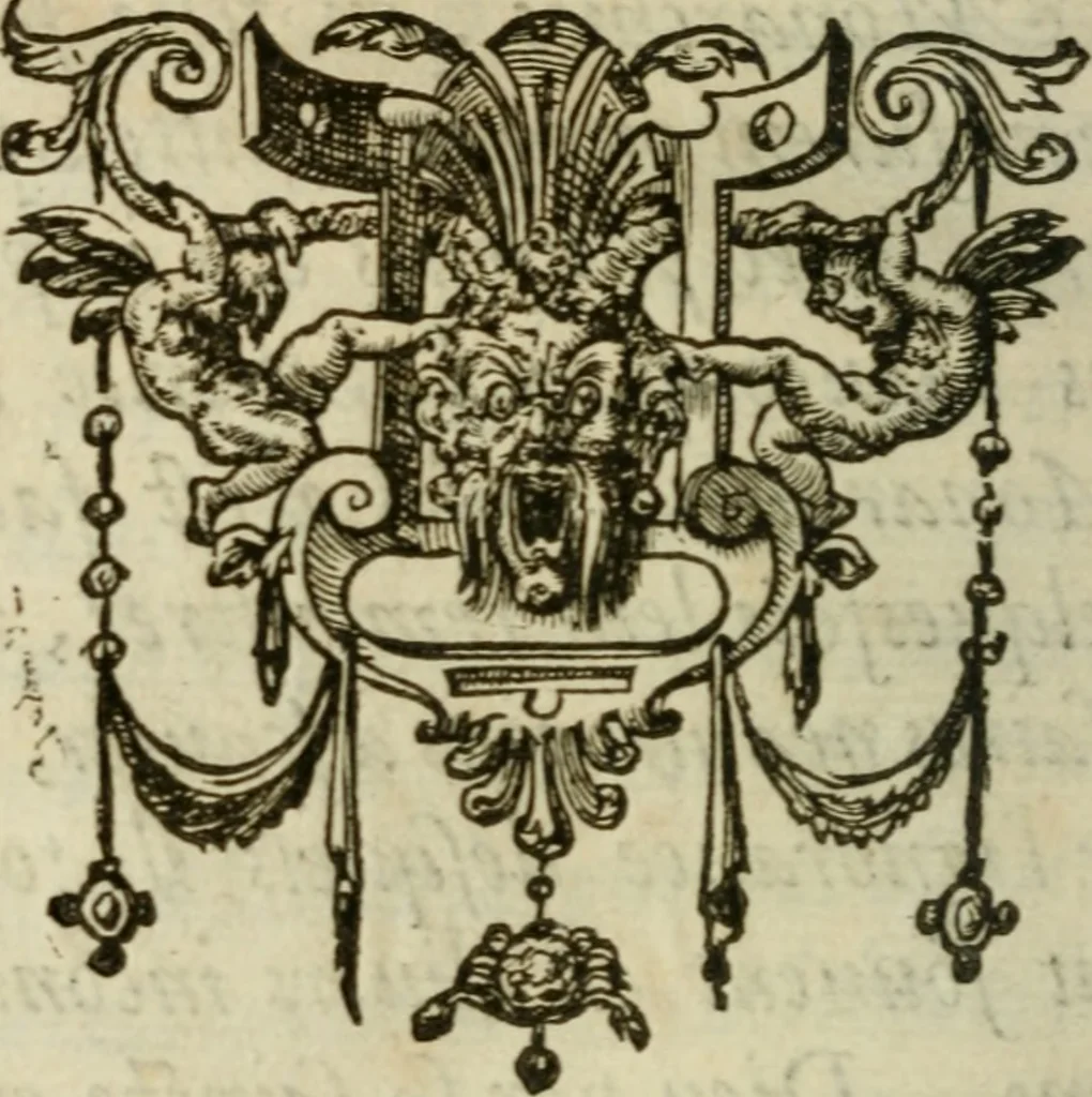 An illustration from Exhortation avx Francois povr vivre en concorde, et iovir dv bien de la paix, 1570, leaf 161