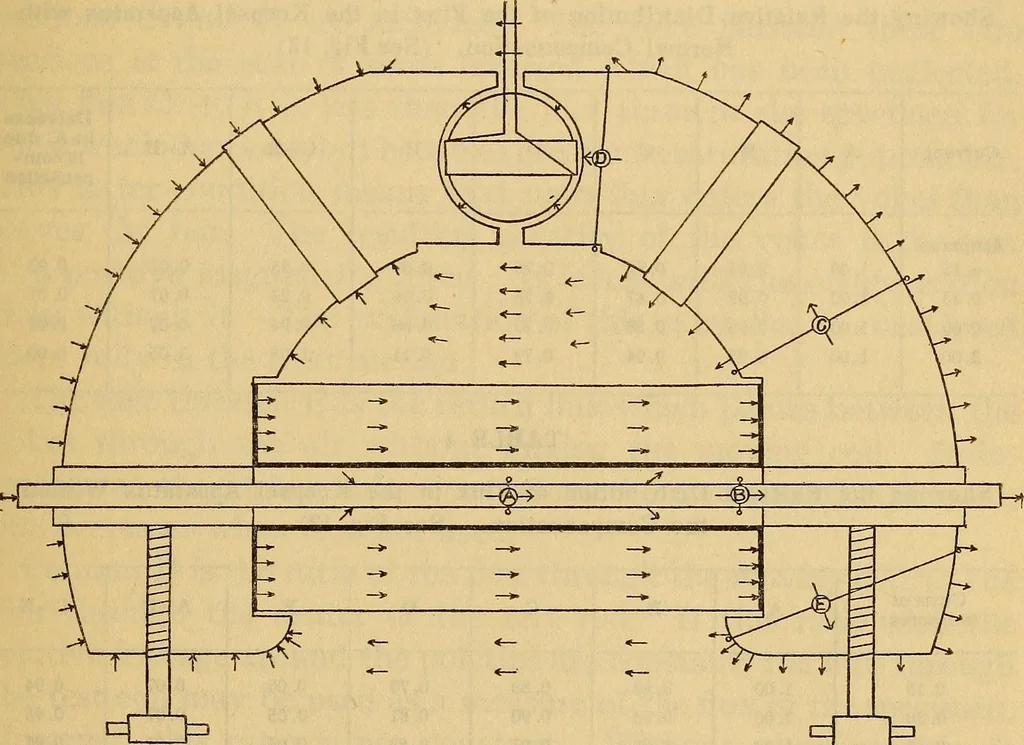 An illustration from An experimental study of the Koepsel permeameter, 1914, leaf 21