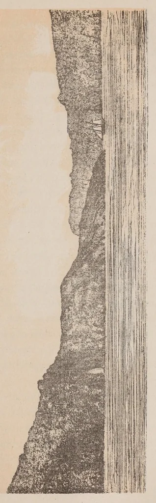 An illustration from Expedición Austral Argentina. Informes preliminares presentados a S.S.E.E. los Ministros del Interior y de Guerra y Marina de la República Argentina, 1883, leaf 99