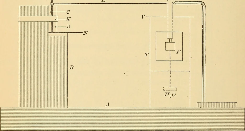 An illustration from Experiments on the Heusler magnetic alloys, 1906, leaf 17