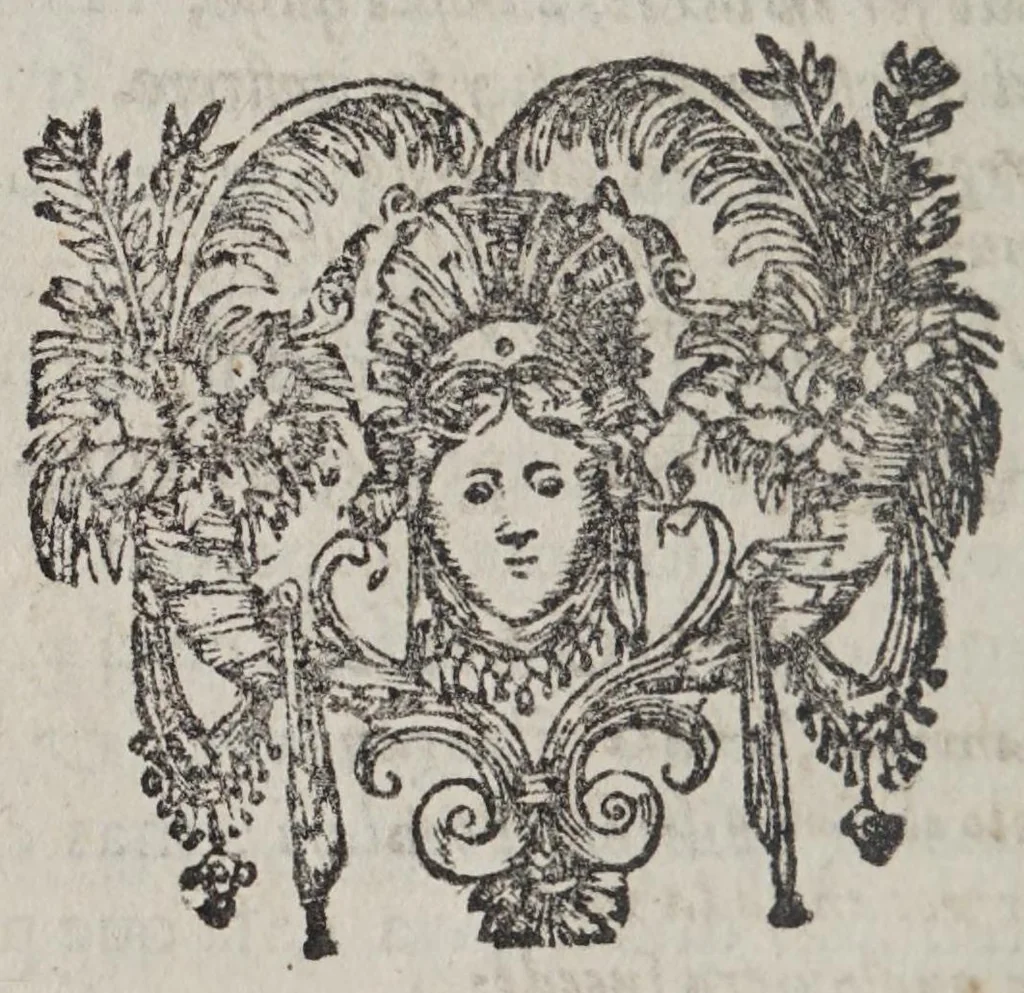 An illustration from Experiencias de amor y fortuna : a frey Lope de Vega Carpio, del abito de S. Iuan ..., 1649, leaf 20