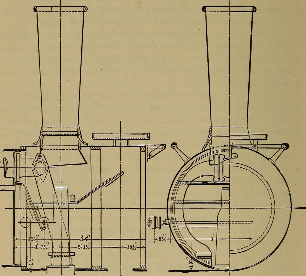 An illustration from Experimental engineering and manual for testing, 1903, leaf 594