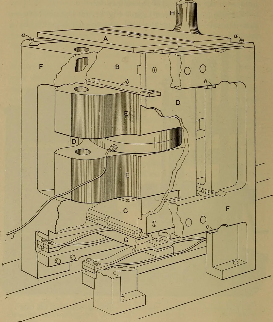 An illustration from Experimental engineering and manual for testing. For engineers and for students in engineering laboratories, 1906, leaf 133