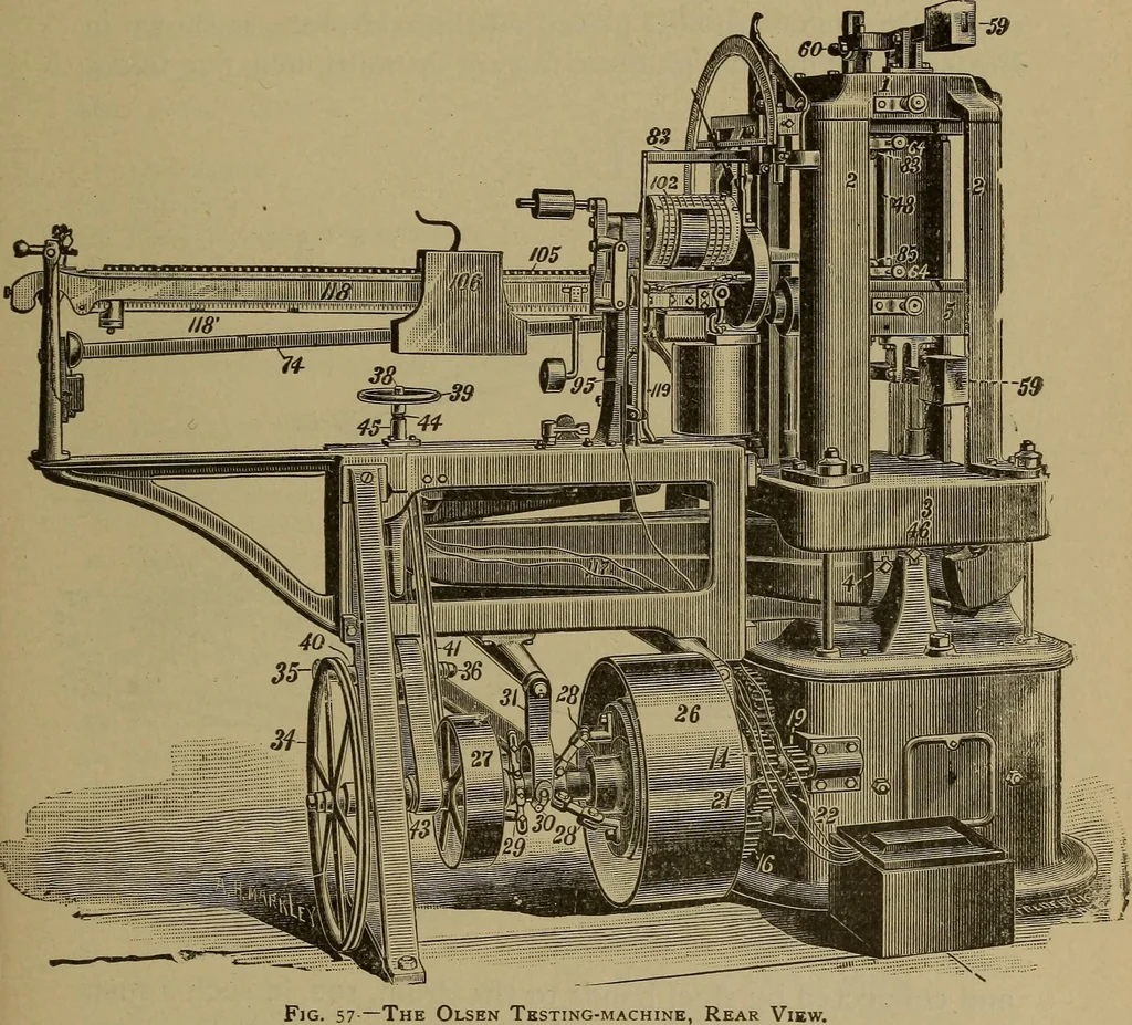 An illustration from Experimental engineering and manual for testing. For engineers and for students in engineering laboratories, 1906, leaf 140