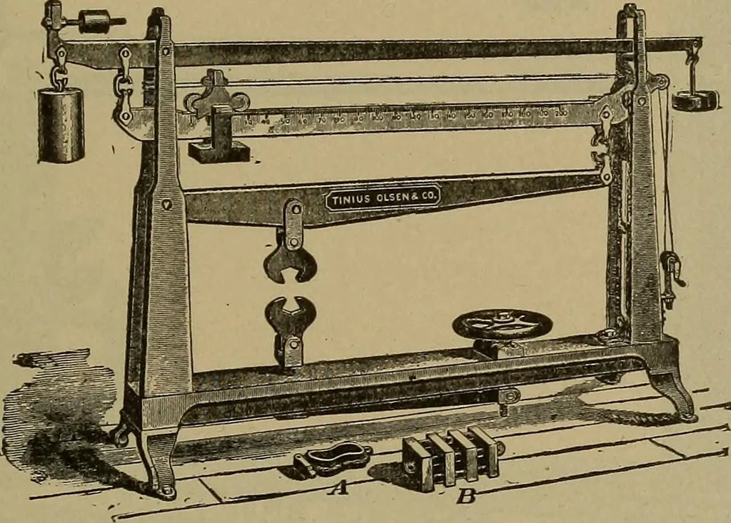 An illustration from Experimental engineering and manual for testing. For engineers and for students in engineering laboratories, 1906, leaf 152