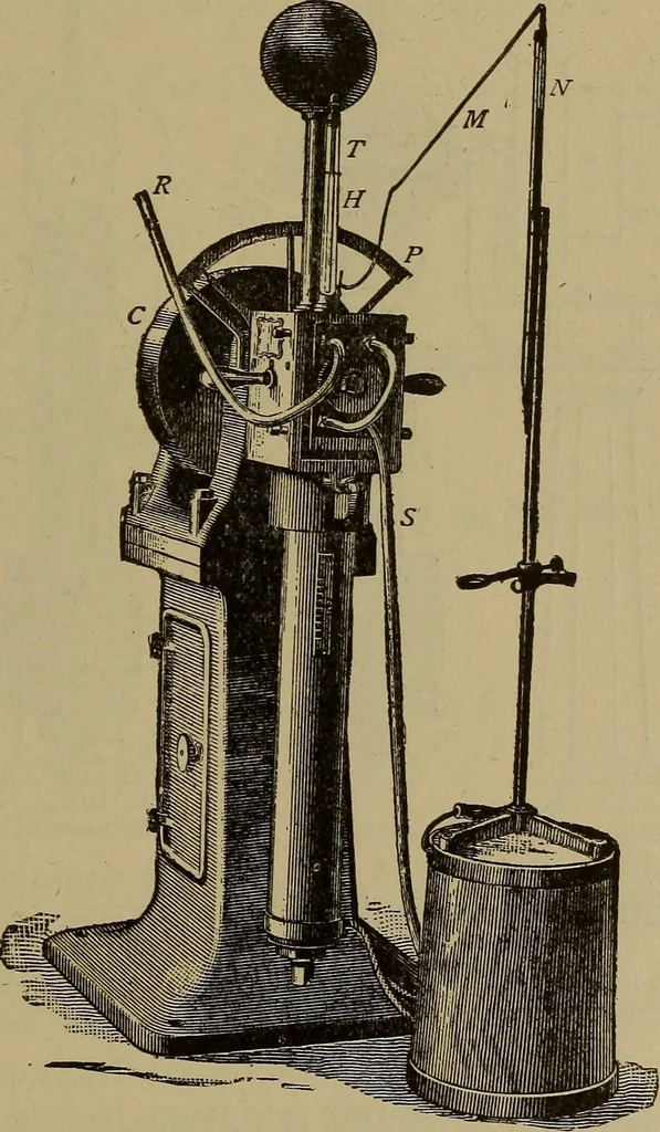 An illustration from Experimental engineering and manual for testing. For engineers and for students in engineering laboratories, 1906, leaf 250