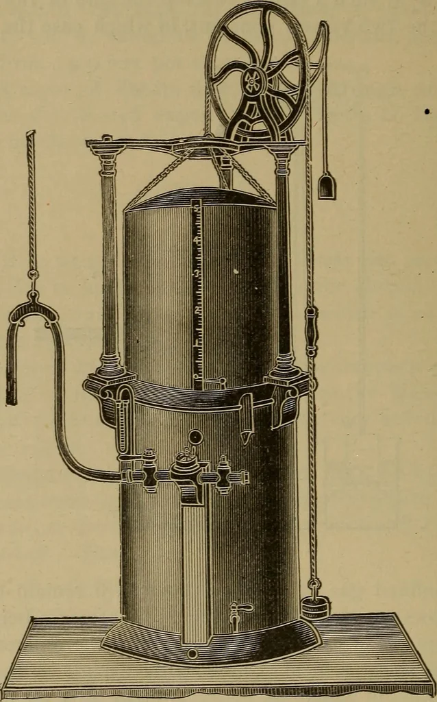 An illustration from Experimental engineering and manual for testing. For engineers and for students in engineering laboratories, 1906, leaf 335