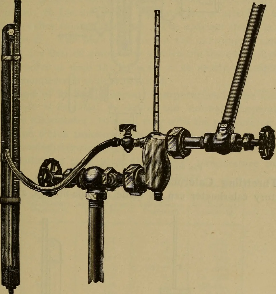 An illustration from Experimental engineering and manual for testing. For engineers and for students in engineering laboratories, 1906, leaf 452