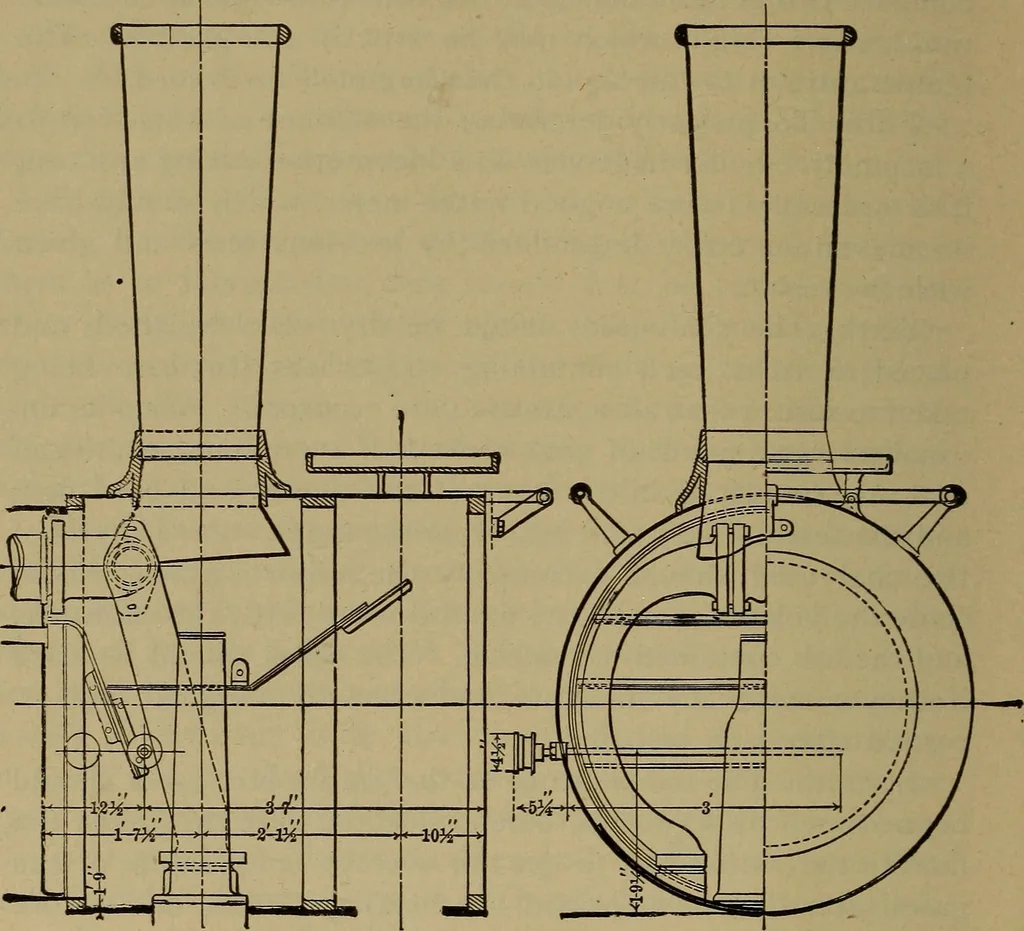 An illustration from Experimental engineering and manual for testing. For engineers and for students in engineering laboratories, 1906, leaf 673