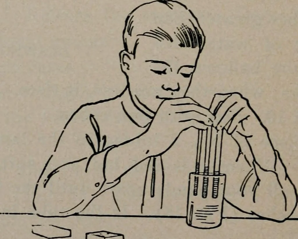An illustration from Experimental glass blowing for boys, 1920, leaf 12