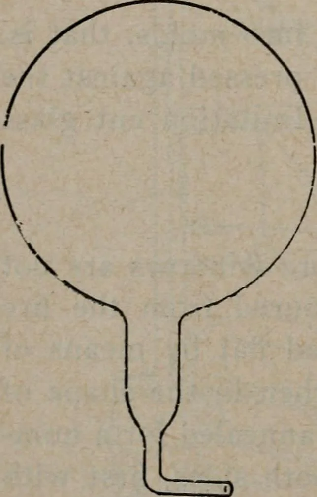 An illustration from Experimental glass blowing for boys, 1920, leaf 20
