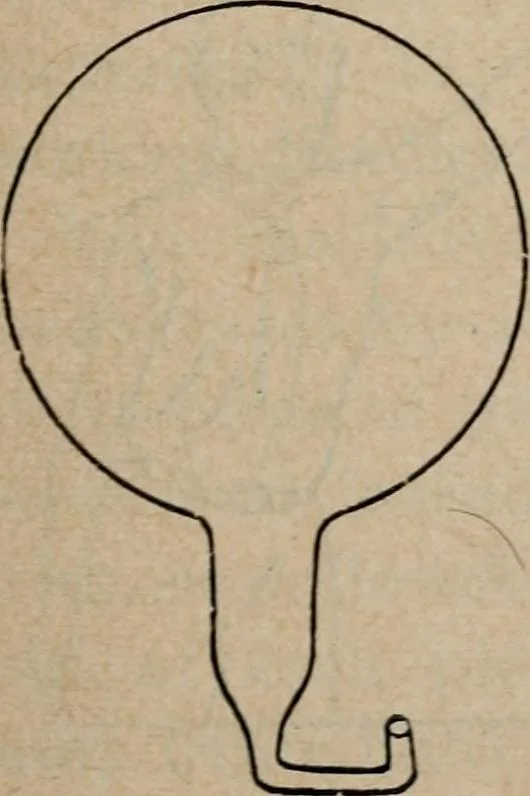 An illustration from Experimental glass blowing for boys, 1920, leaf 21