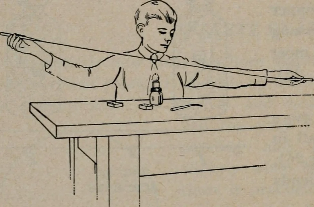 An illustration from Experimental glass blowing for boys, 1920, leaf 22