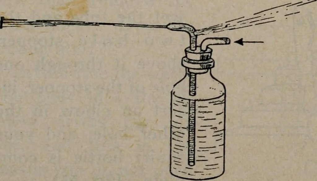 An illustration from Experimental glass blowing for boys, 1920, leaf 36