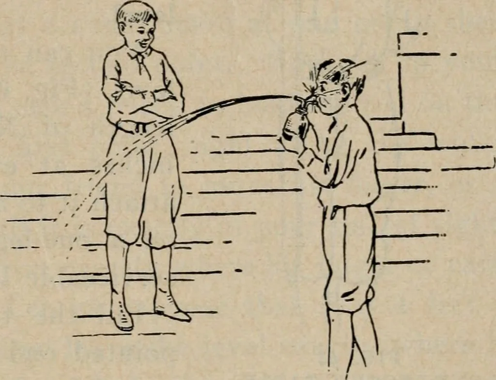 An illustration from Experimental glass blowing for boys, 1920, leaf 37