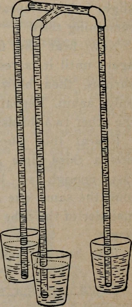 An illustration from Experimental glass blowing for boys, 1920, leaf 46