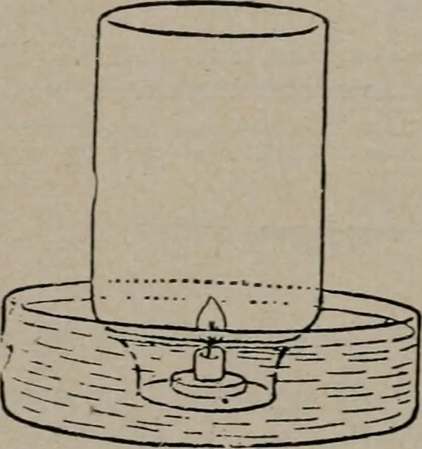 An illustration from Experimental glass blowing for boys, 1920, leaf 58