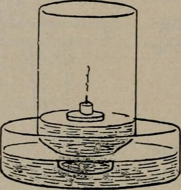 An illustration from Experimental glass blowing for boys, 1920, leaf 58