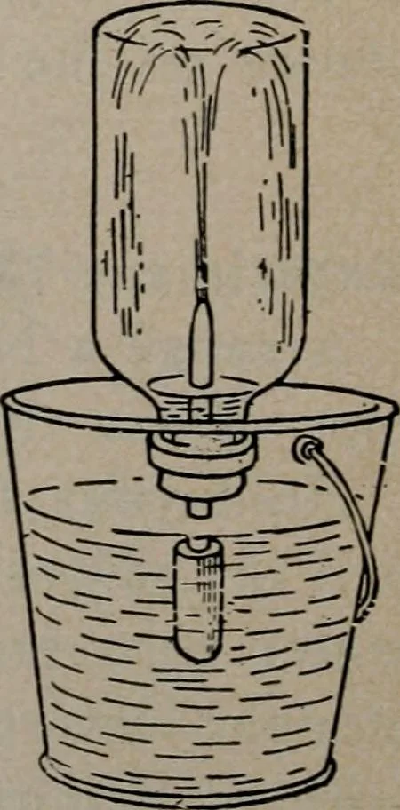 An illustration from Experimental glass blowing for boys, 1920, leaf 60