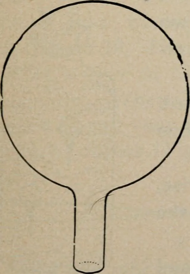 An illustration from Experimental glass blowing for boys, 1920, leaf 9