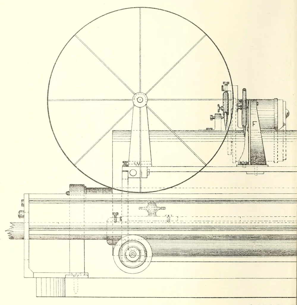 An illustration from Experiments in aerodynamics, 1891, leaf 152