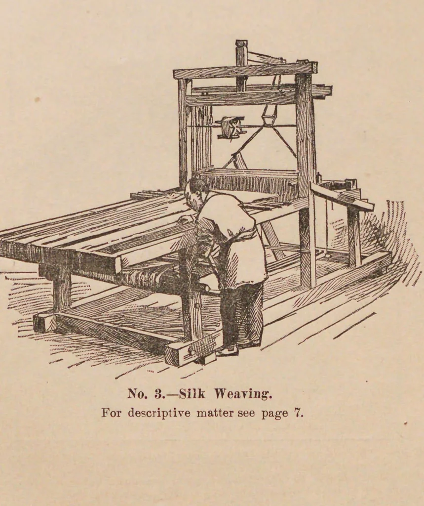 An illustration from Explanation of Japanese village and its inhabitants, 1886, leaf 9