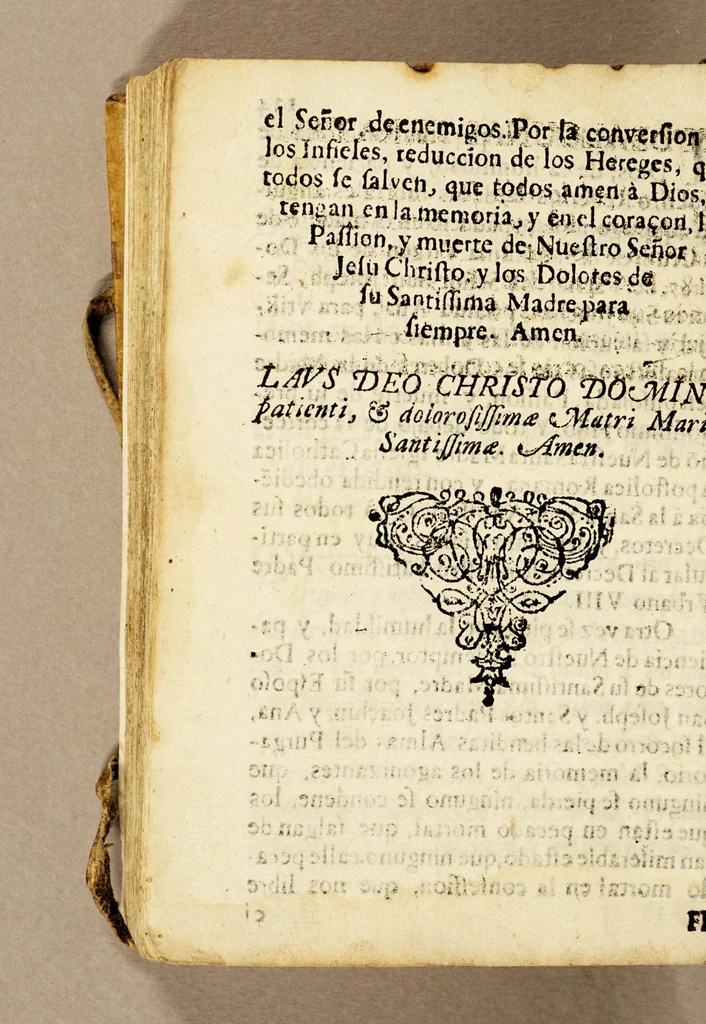 An illustration from Explicacion de los passos de la passion, que estan en el altar del santo eccehomo en el Collegio de S. Pedro, y S. Pablo de la Compañia de Jesus de esta ciudad, con algunas devotas meditaciones., 1697, leaf 276