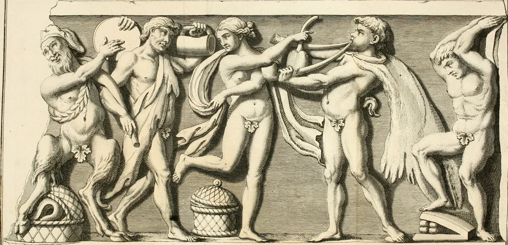 An illustration from Explication de divers monumens singuliers, qui ont rapport a la religion des plus anciens peuples : avec l'examen de la derniere edition des ouvrages de S. Jerôme, & un traité sur l'astrologie judiciaire : ouvrage enrichi de figures en taille-douce, 1739, leaf 116