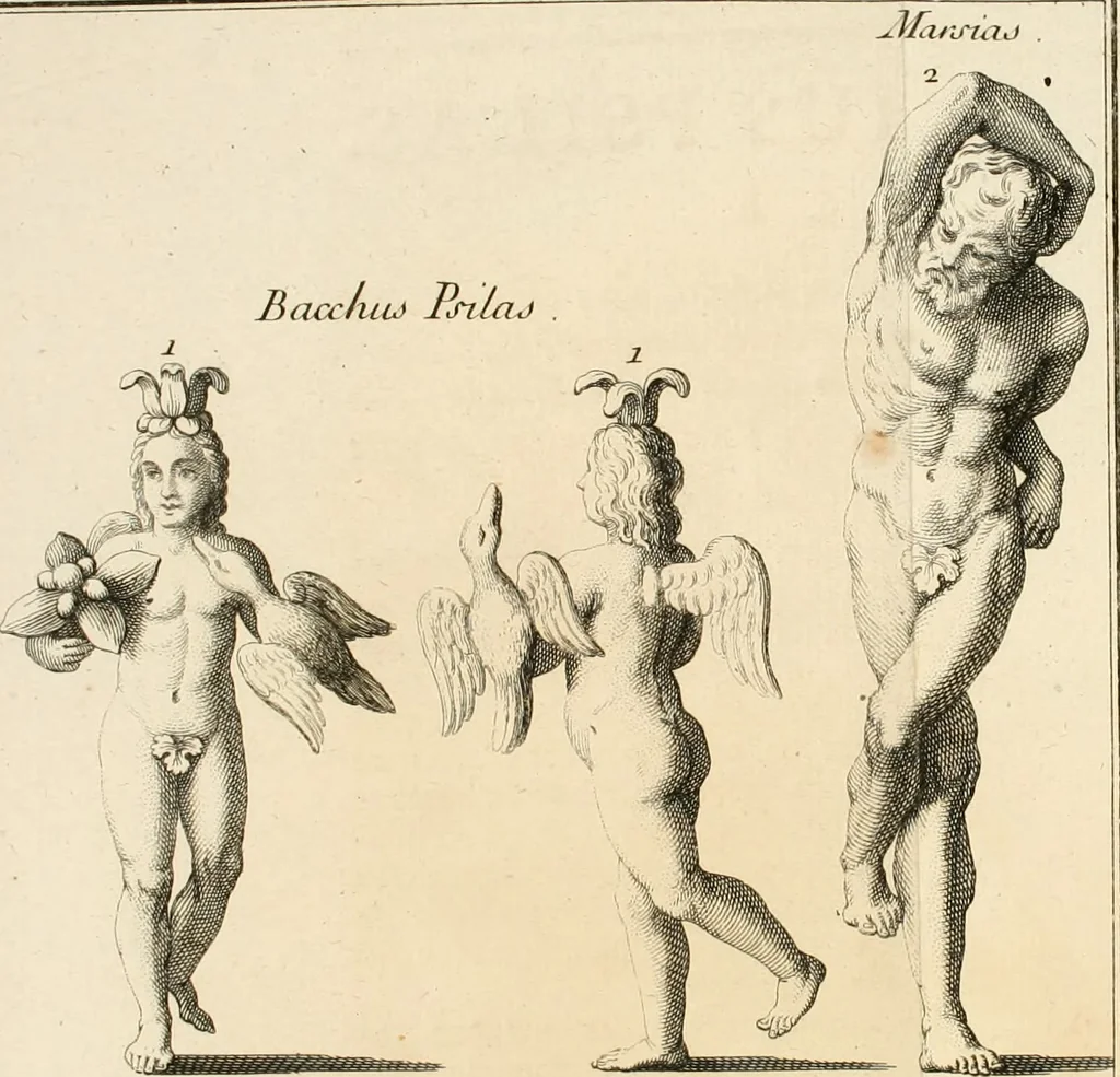 An illustration from Explication de divers monumens singuliers, qui ont rapport a la religion des plus anciens peuples : avec l'examen de la derniere edition des ouvrages de S. Jerôme, & un traité sur l'astrologie judiciaire : ouvrage enrichi de figures en taille-douce, 1739, leaf 134